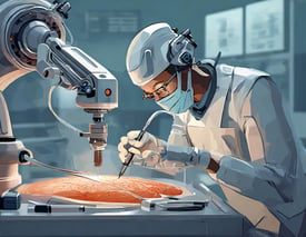 Firefly Diverse applications of robotic microsurgery, showcasing its role in revolutionizing orthope